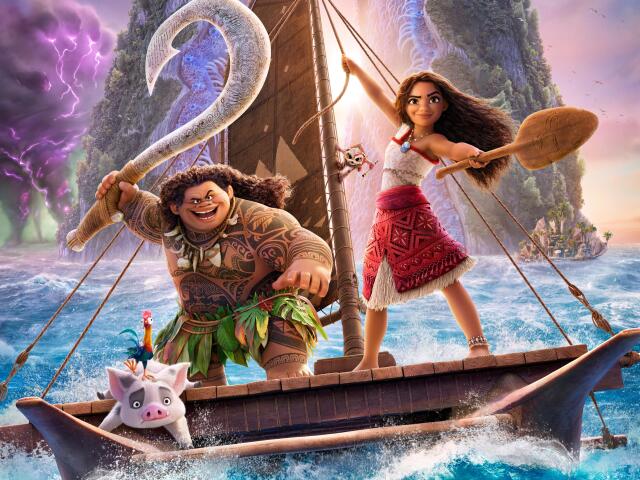 Moana 2 movie poster for Sibs, Kids and Family Day 2025